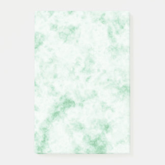 Post-it® Calmer les notes post-it en marbre vert