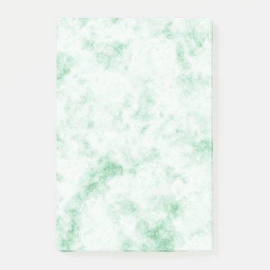 Post-it® Calmer les notes post-it en marbre vert (Devant)