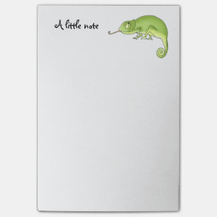 Post-it® caméléon vert mignon