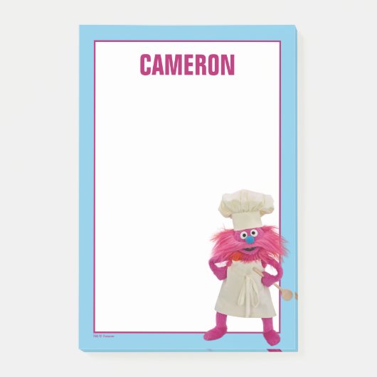 Post-it® Camion alimentaire Monster de Cookie | Poing Gonge (Devant)