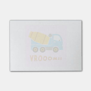 Post-it® Camion de mélangeur de ciment