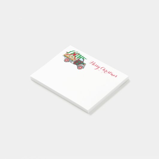Post-it® Camion de Noël Post-it-Notes (Incliné)