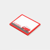 Post-it® Camion d'incendie pour enfants (Incliné)