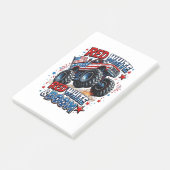 Post-it® Camion Monstre Red White Boom (Incliné)