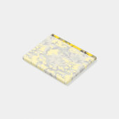 Post-it® Camo jaune et vert, camouflage, militaire, armée (Incliné)