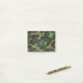 Post-it® Camo Militaire Forêt Verte (Sur un bureau)
