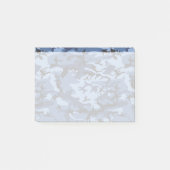 Post-it® Camo Navy, Camouflage Bleu, Militaire, Armée (Devant)
