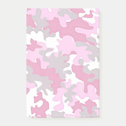 Post-it® Camo rose (Devant)