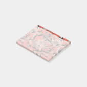 Post-it® Camo rouge et marron, Camouflage, Militaire, Armée (Incliné)