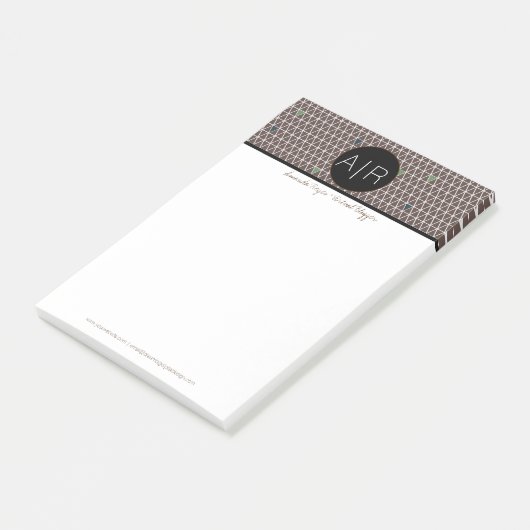 Post-it® Camo triangulaire Abstrait moderne (Incliné)