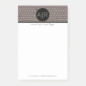 Post-it® Camo triangulaire Abstrait moderne (Devant)