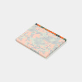 Post-it® Camo Vert et Orange, Camouflage, Militaire, Armée (Incliné)