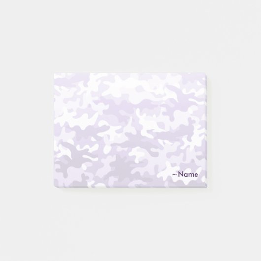 Post-it® Camo violet (Devant)