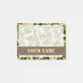 Post-it® Camouflage des bois (Devant)