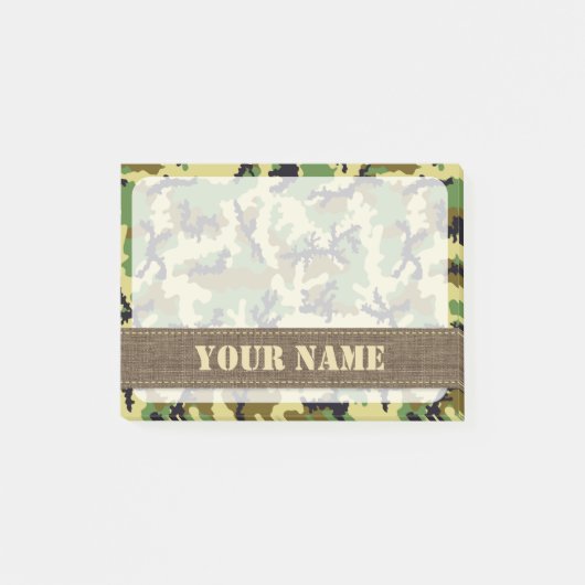 Post-it® Camouflage des bois (Devant)