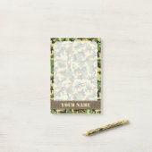 Post-it® Camouflage des bois (Sur un bureau)