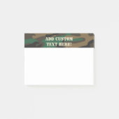 Post-it® Camouflage militaire Brown vert (Devant)
