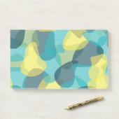 Post-it® Camouflage, moderne, cool, tendance, géométrique u (Sur un bureau)