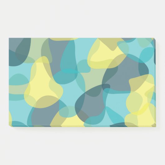 Post-it® Camouflage, moderne, cool, tendance, géométrique u (Devant)
