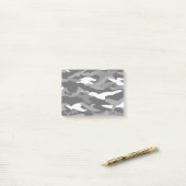 Post-it® Camouflage noir (Sur un bureau)