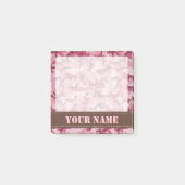 Post-it® Camouflage rose (Devant)