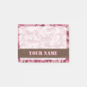 Post-it® Camouflage rose (Devant)