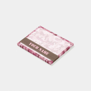 Post-it® Camouflage rose