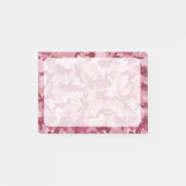 Post-it® Camouflage rose (Devant)