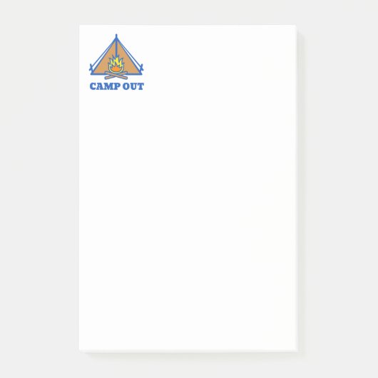 Post-it® Camp hors (Devant)