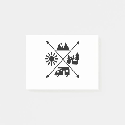 Post-it® Camper Van (Devant)