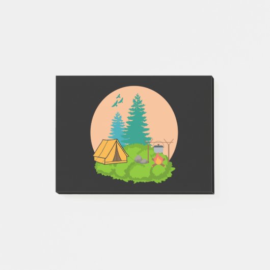 Post-it® camping (Devant)