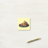 Post-it® Camping Avec Des Amoureux (Sur un bureau)