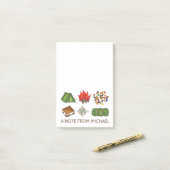 Post-it® Camping D'Été Personnalisé Randonnée Poste Son (Sur un bureau)