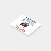 Post-it® Campion de Mutton Busting Équitation de Mouton (Incliné)