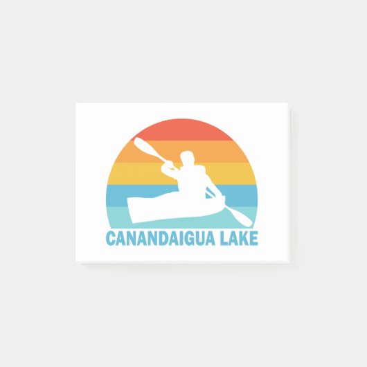 Post-it® Canandaigua Lake New York Kayak (Devant)