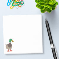 Canard colvert de dessin animé mignon