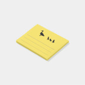 Post-it® Canard et caneton (Incliné)