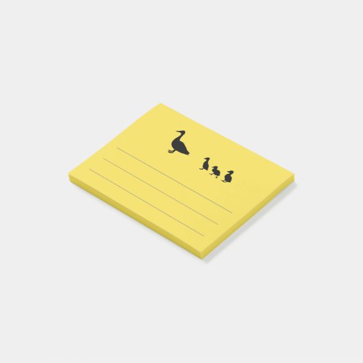 Post-it® Canard et caneton (Incliné)