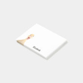 Post-it® Canard mignon nom personnalisé (Incliné)