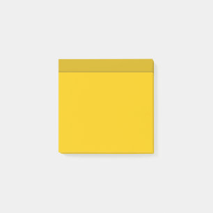 Post-it® Canary Yellow Solid Color Minimalist Post-It Notes