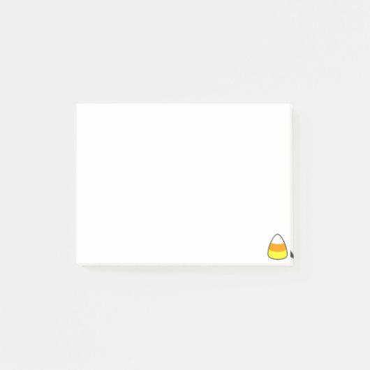 Post-it® Candy Corn Halloween Post-it Notes (Devant)