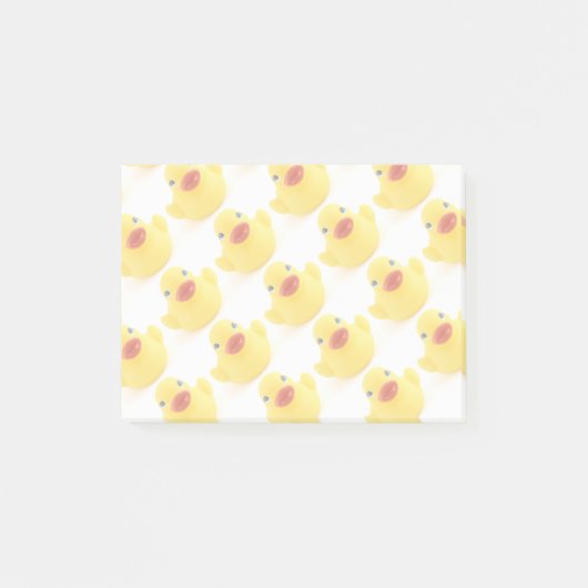 Post-it® Canetons en caoutchouc jaunes (Devant)