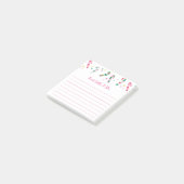 Post-it® Canne à bonbons multicolore vif (Incliné)