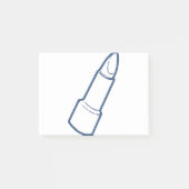 Post-it® Canne à lèvres (Devant)