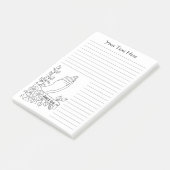 Post-it® canne à pêche de prière art personalizable par (Incliné)