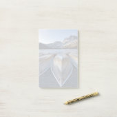 Post-it® Canoë au lac (Sur un bureau)