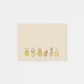 Post-it® Canons à oeufs amusants (Devant)