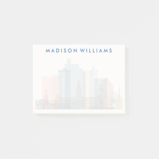 Post-it® Cap, Afrique| Ville Skyline (Devant)