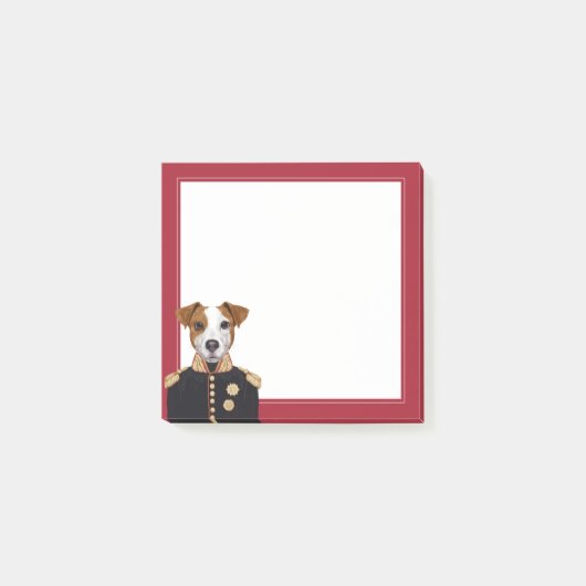 Post-it® Capitaine Jack Russell (Devant)
