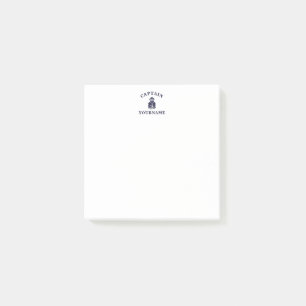 Post-it® Capitaine Old Scruff avec le nom Notes